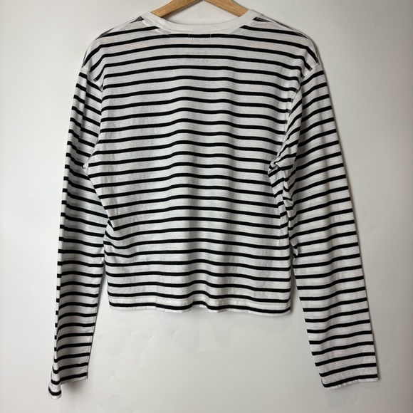 ATM Striped Long Sleeve T-Shirt - Picture 3 of 8
